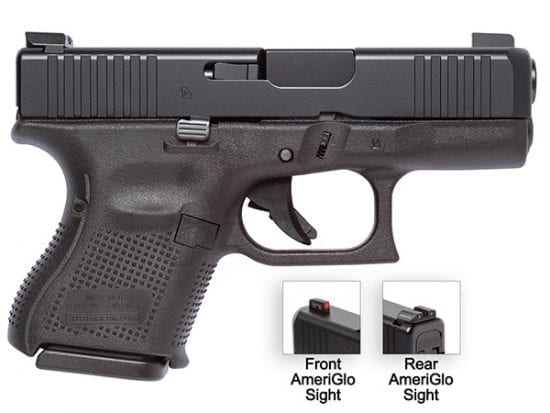Glock 26 G5 AmeriGlo Sights 9mm