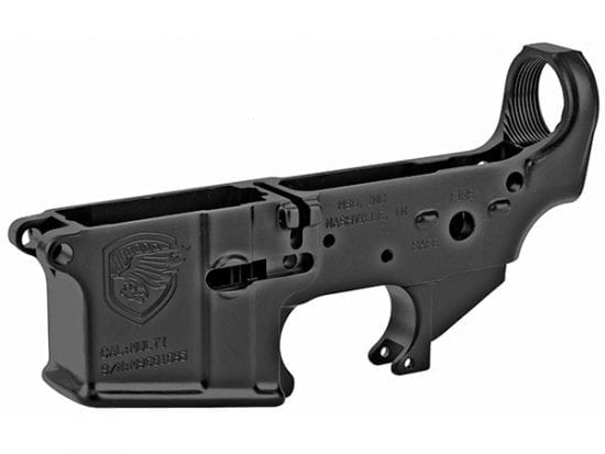 BRAND/MODEL: Military Systems Group AR Lower CALIBER: 556/223 FRAME: Billet Aluminum TYPE: Stripped Lower Receiver