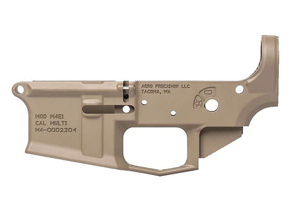 Aero M4E1 Stripped Lower Receiver - FDE