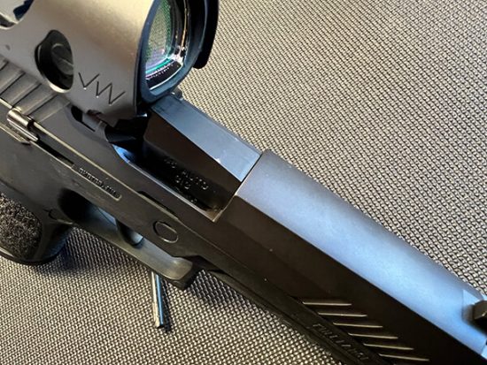 Sig P320 45Acp Custom Slide Trijicon SRO