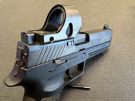 Sig P320 45Acp Custom Slide Trijicon SRO